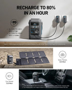 Anker SOLIX C300 DC Portable Power Station 90,000mAh 288Wh 300W LiFePO4 - C300 DC
