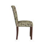 Set Of 2 Upholstered Parsons Dining Chairs, 38 in H x 19 in W x 23.5 in D