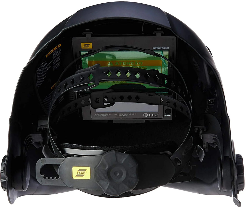 ESAB Welding Helmet Black 3.93 x 2.36 in Viewing Area - A50