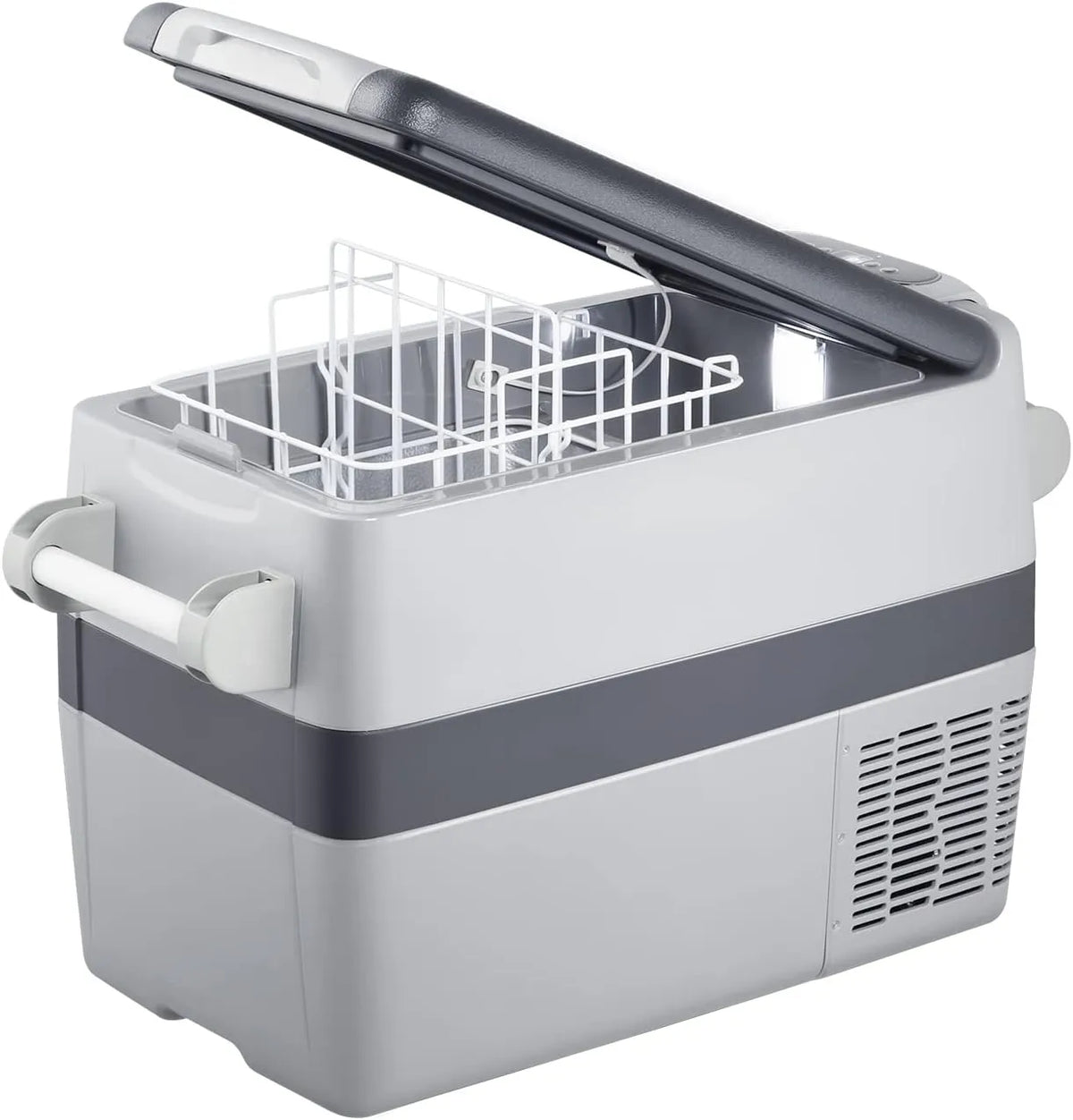 Portable Refrigerator And Freezer, 32 Quart (30L), Grey - AJ30