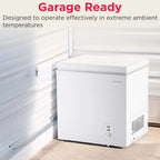 Frigidaire Chest Freezer, 2.1 Cu. Ft., White