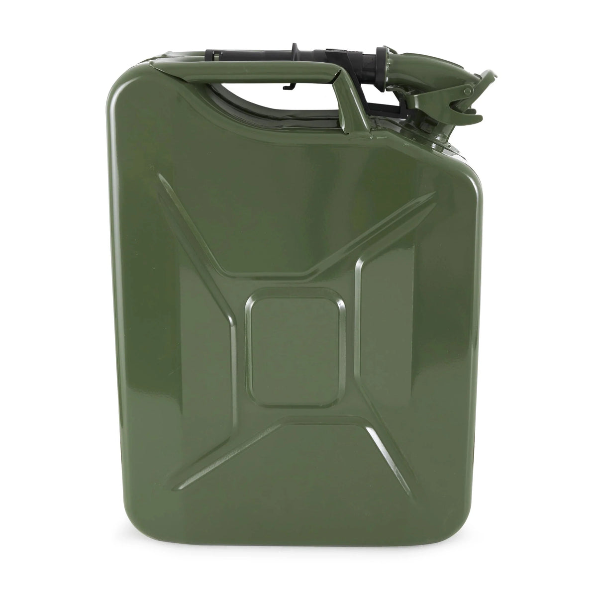 Wavian Jerry Can With Spout 5.3 Gallon 20 Liter Green - 3008-WAV-OB