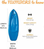 Generic Wave 6' Youth Kayak With Paddle - 6' Youth Wave Kayak