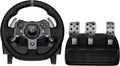 Driving Force Racing Wheel And Pedals With Force Feedback, Leather Cover, Black - G920