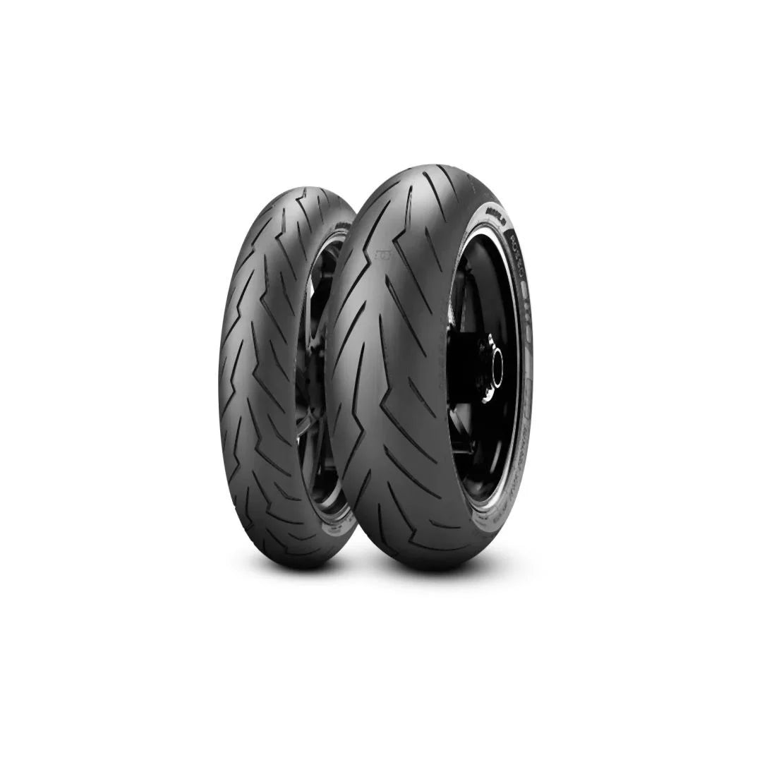 Pirelli Front Motorcycle Tire 120/70ZR17 Blackwall - Diablo Rosso III 2635200