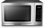 BLACK+DECKER 1.4 Cu Ft 1000 Watt Countertop Microwave Oven, Stainless Steel