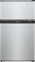 Frigidaire Compact Refrigerator, Stainless Steel, 3.1 Cu Ft