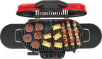 Portable Stand-Up Propane Grill, Black, 3 Burners - 285