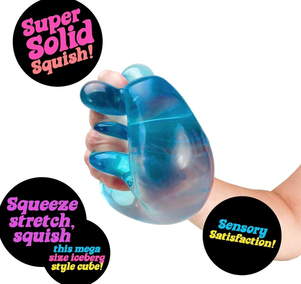 Nee Doh Nice Berg Square Sensory Toy, Blue, Ages 3+ – Saver Crate Mart