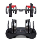 Bowflex SelectTech 552 Adjustable Dumbbells, 5-52.5 lb Pair - 552