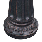 Teamson Home 3-Tier Lily Birdbath Water Fountain, 20.47 in Dia. x 37.8 in H