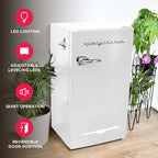 Frigidaire Retro Bar Fridge, 3.2 Cu. Ft., Pink, 65-Watt - EFR376-C-PINK