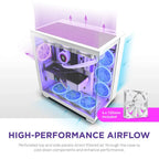 Dual-Chamber ATX Mid-Tower PC Gaming Case - H9 Flow