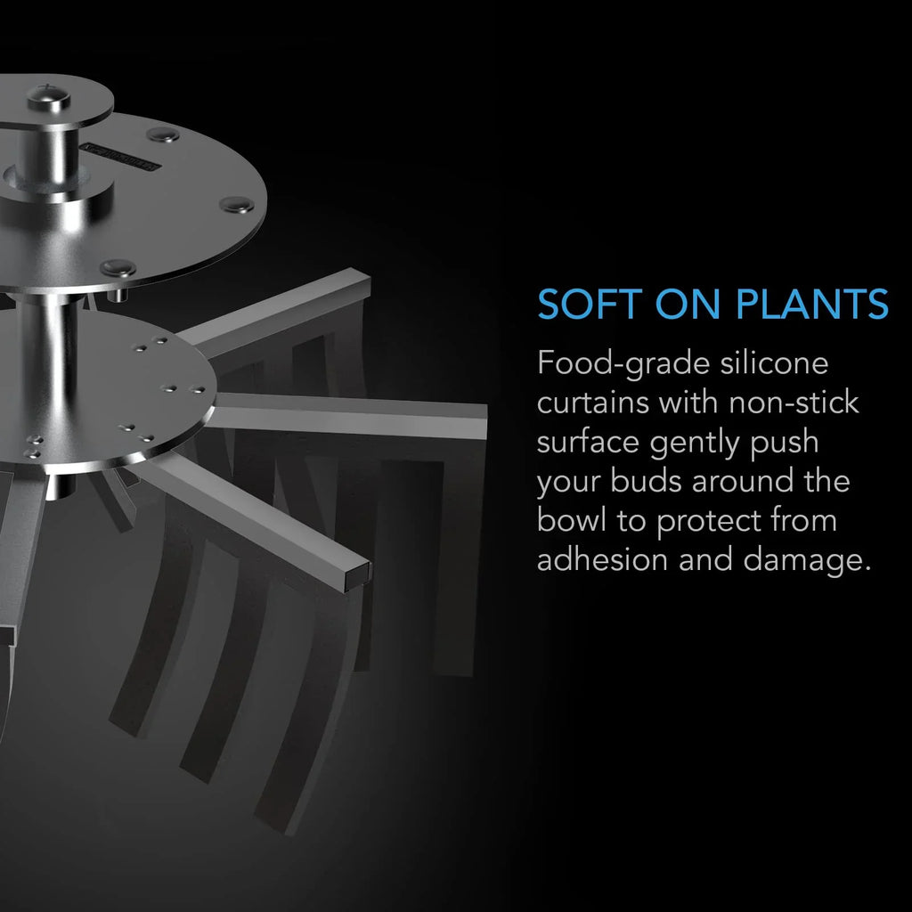 16in Bud Leaf Bowl Trimmer With Stainless Steel Blades