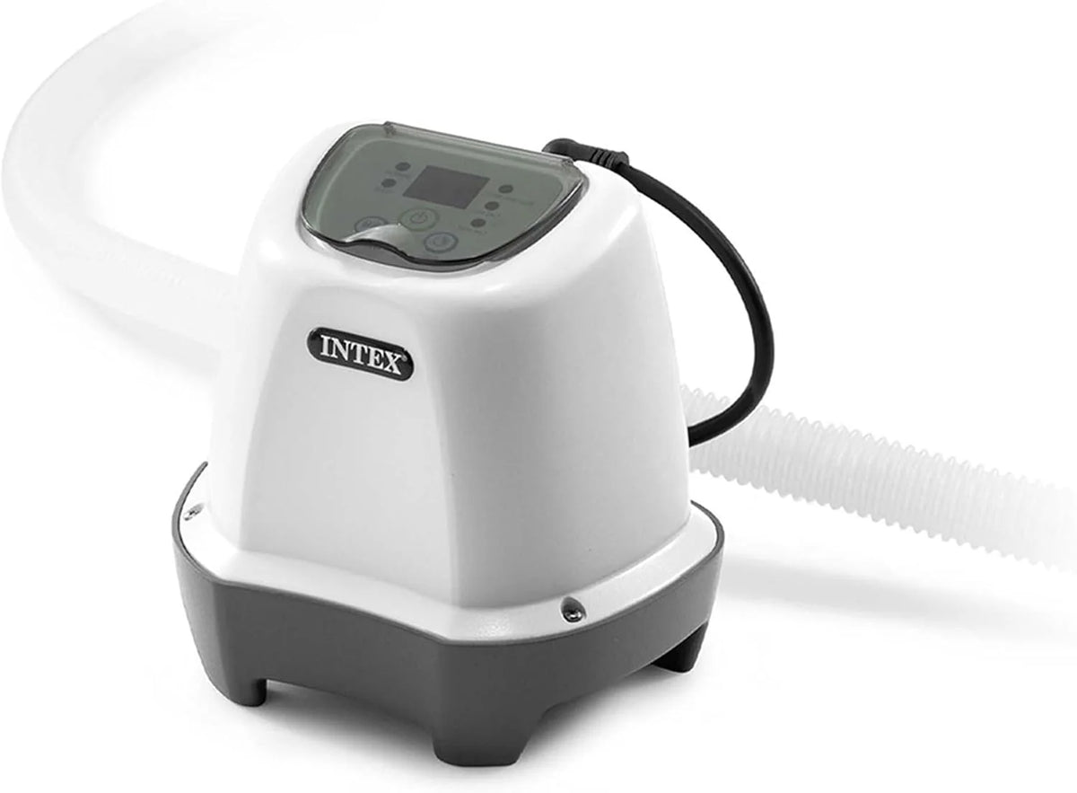 INTEX Sand Filter Pump And Saltwater System For Above-Ground Pools Up To 15,000 Gallons