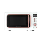 Frigidaire Retro Countertop Microwave Oven, 0.7 Cu. Ft., 700 Watts, Black And Gold