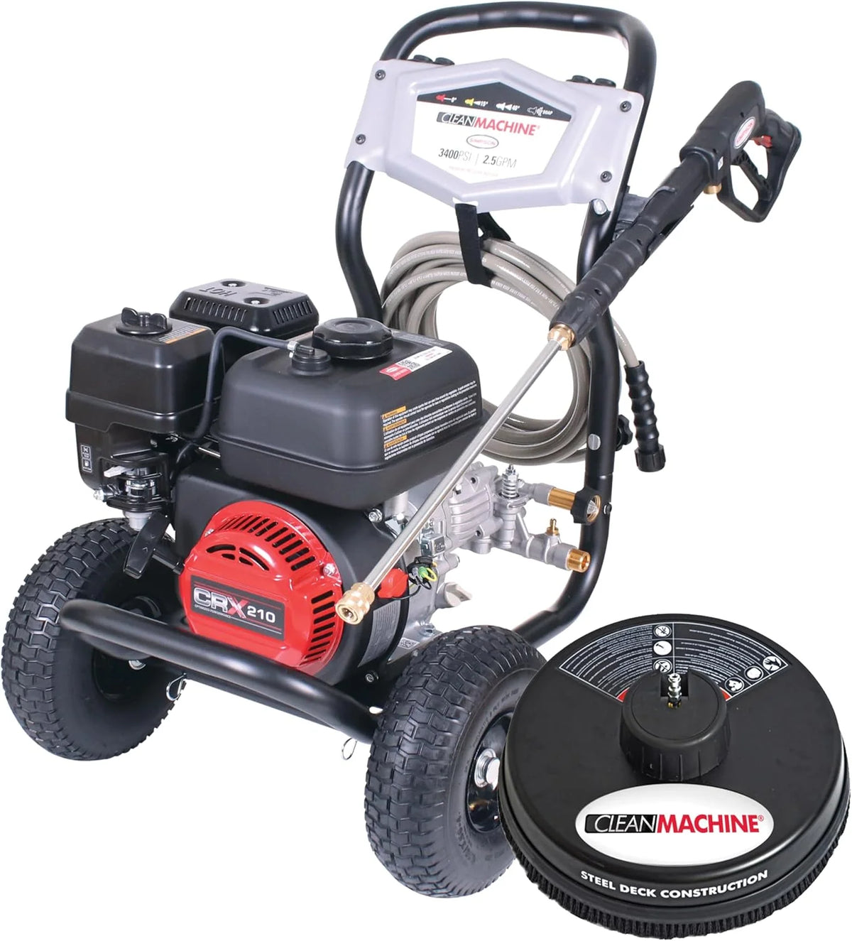 Cleaning Gas Pressure Washer 3400 PSI 2.5 GPM - CM61083