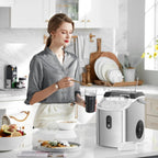 Auseo Countertop Nugget Ice Maker, 35 Lbs Each Day