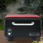 Hello.Dr Portable Wood Pellet Grill And Smoker, 8-In-1 Tabletop, Black - B0BWGXFY9H