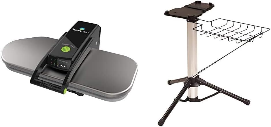 Digital Steam Press With 5 Fabric Settings - Stainless Steel/Black