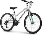 Mountain Bike, 24 inch, 21 Speed, Matte Black