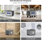 Galon Commercial Crawlspace Dehumidifier, 113 PPD, 1200 Square Feet