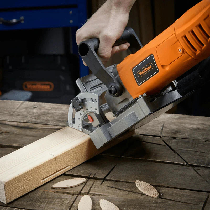 Woodworking Biscuit Joiner Tool - 4in Blade, 8.5A
