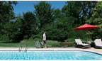 POWER+ 18 in Portable Outdoor Electric Misting Fan, 5 Speeds