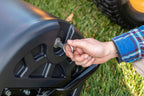Agri-Fab Tow-Behind Poly Lawn Roller, 18 in x 48 in, 550 lb Water Capacity - 45-0604