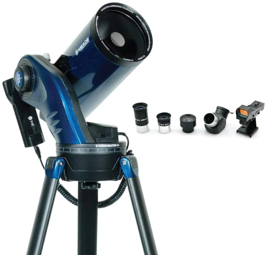StarNavigator NG 125 Maksutov-Cassegrain Telescope 127mm, Black - 218006