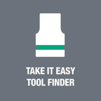 8100 SB 2 Zyklop 3/8 Inch Metric Ratchet Set, 43 Piece - 05003594001