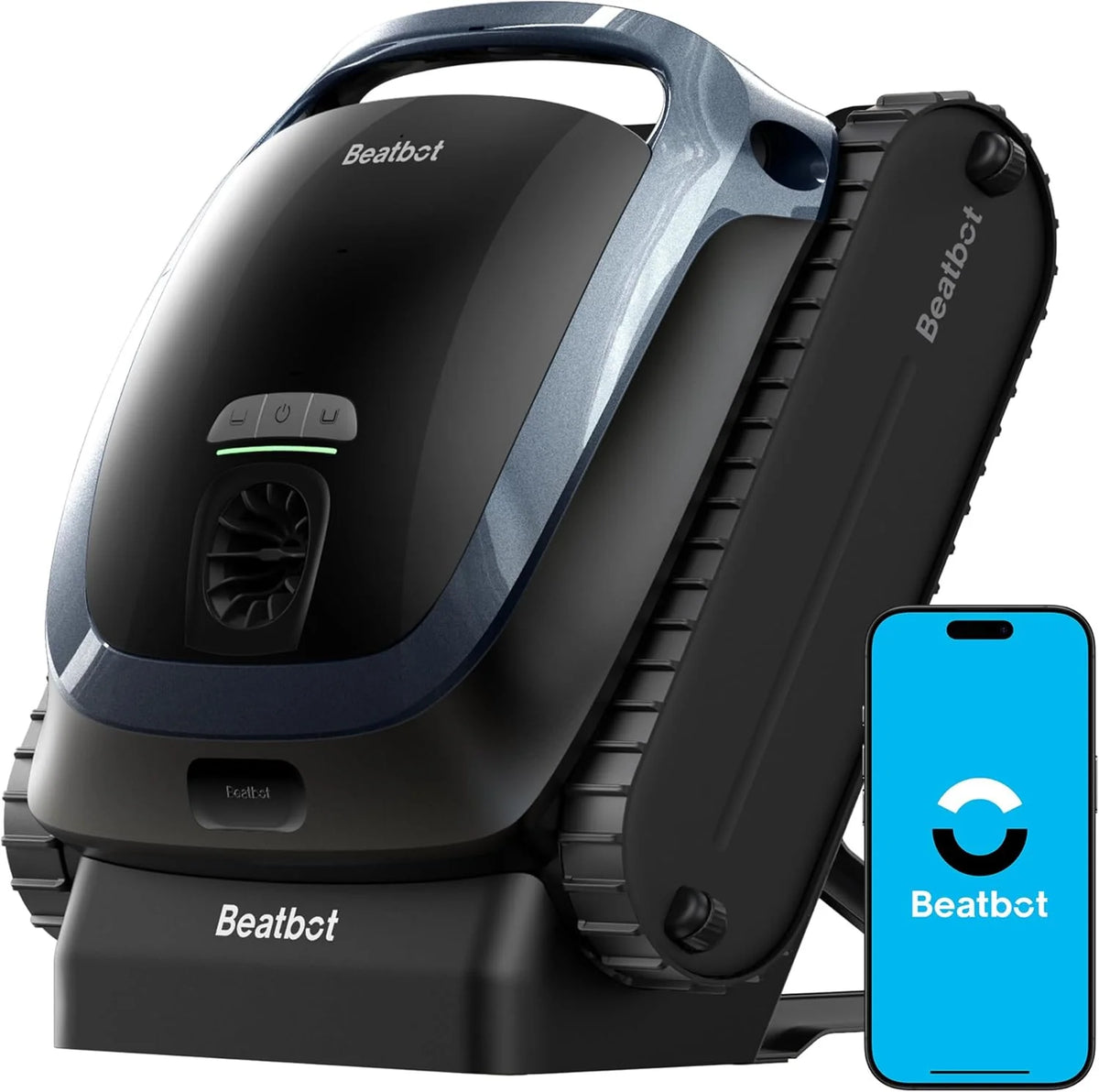 Beatbot Cordless Robotic Pool Vacuum Cleaner, Blue, For Pools Up To 3,230 Sq Ft - AquaSense 2 PRCSDE02G