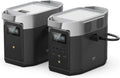 EcoFlow Portable Power Station DELTA 2 1024Wh LiFePO4 Battery, 1800W AC, 100W USB-C Output - With Extra Battery