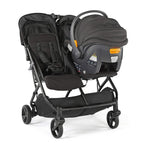 Summer Double Stroller, Black, 23 lbs - 3Dpac CS