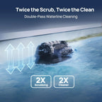 Beatbot Cordless Robotic Pool Vacuum Cleaner, Blue, For Pools Up To 3,230 Sq Ft - AquaSense 2 PRCSDE02G