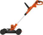 BLACK+DECKER 3-in-1 Corded Electric Lawn Mower, String Trimmer And Edger, 12-Inch - BESTA512