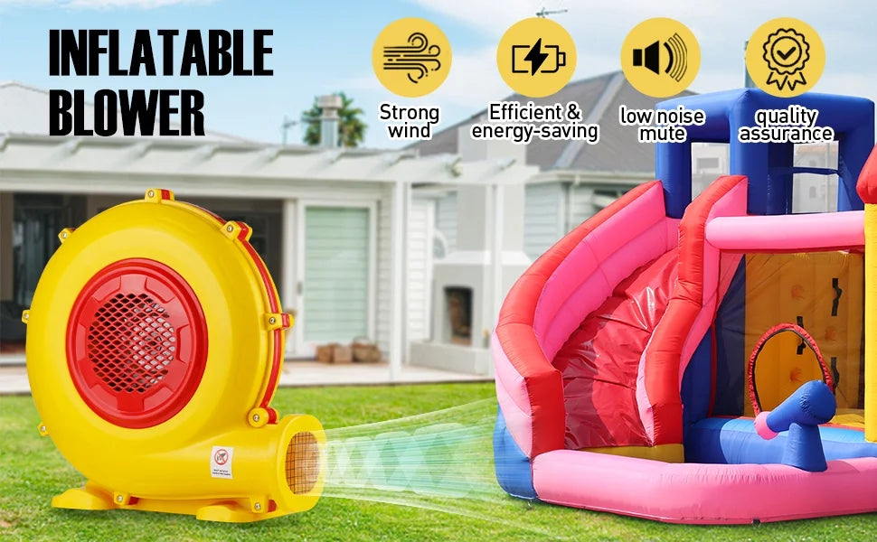 950W Commercial Inflatable Bouncer Blower Pump Fan