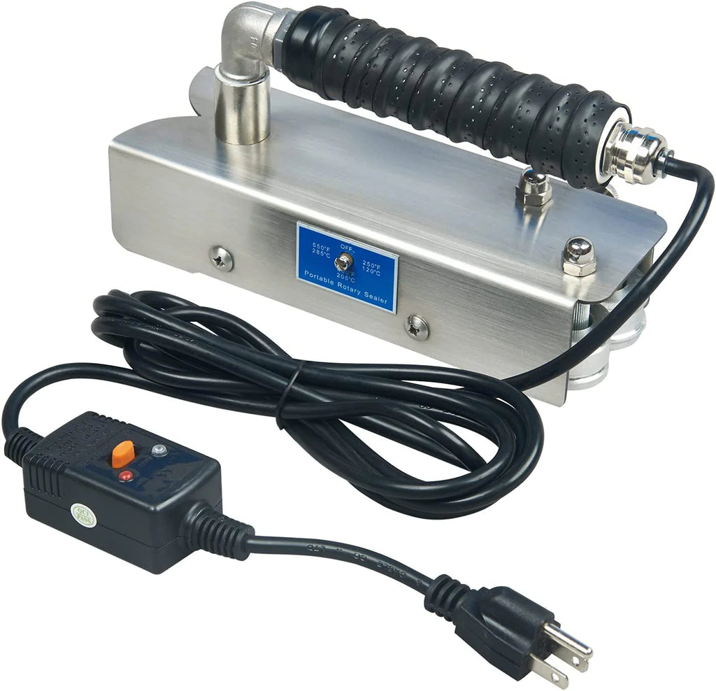 Continuous Hand Rotary Bag Sealer, Stainless Steel - ROS-25