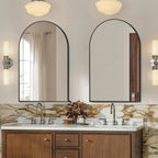 Arched Bathroom Vanity Mirrors, 2 Pack, 36x24 Inch
