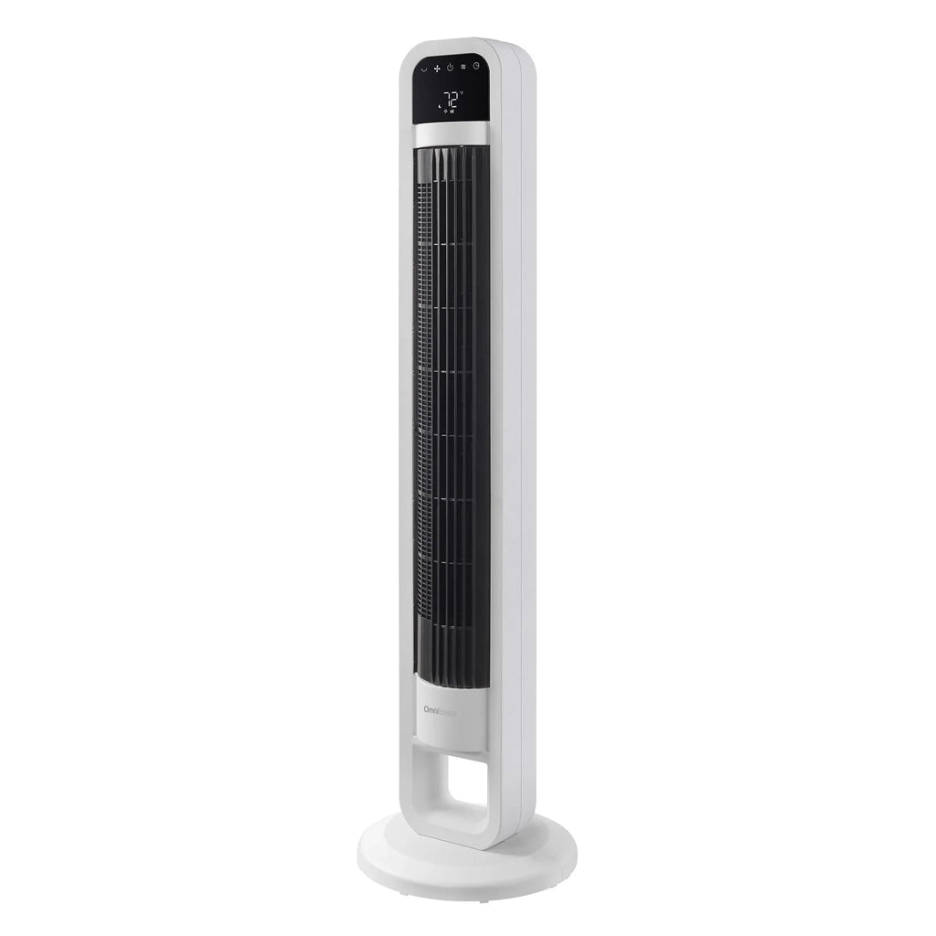 OmniBreeze Tower Fan, Wi-Fi, 38 in, 5 Speeds