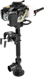 4 Stroke 4HP 55CC Jet Pump Outboard Motor, 1.1 Liters, 5500 RPM - 4 Stroke Jet Pump Boat Motor