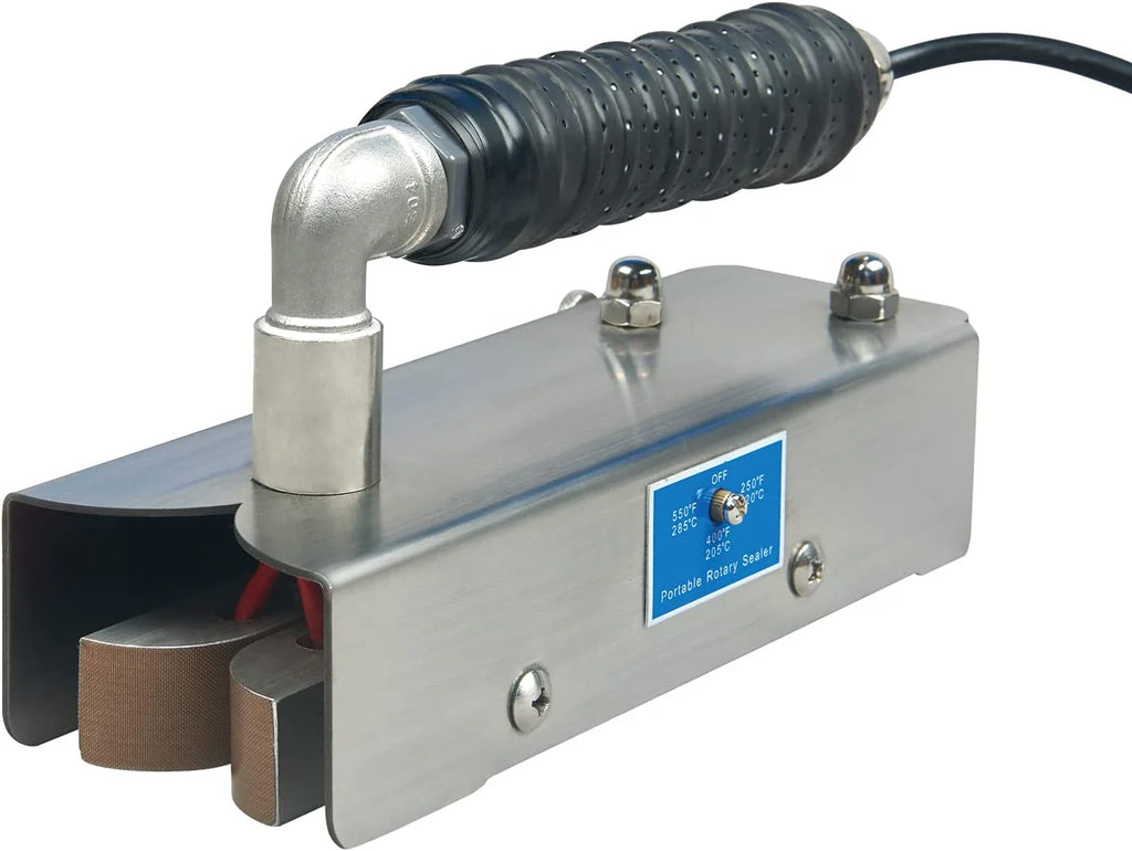 Continuous Hand Rotary Bag Sealer, Stainless Steel - ROS-25