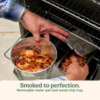 30 inch Electric Smoker With 3 Adjustable Racks, 548 Sq. In. Cooking Area - COS-330