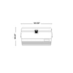IGLOO Marine Ultra Hard Cooler 72 Qt White - 00044685