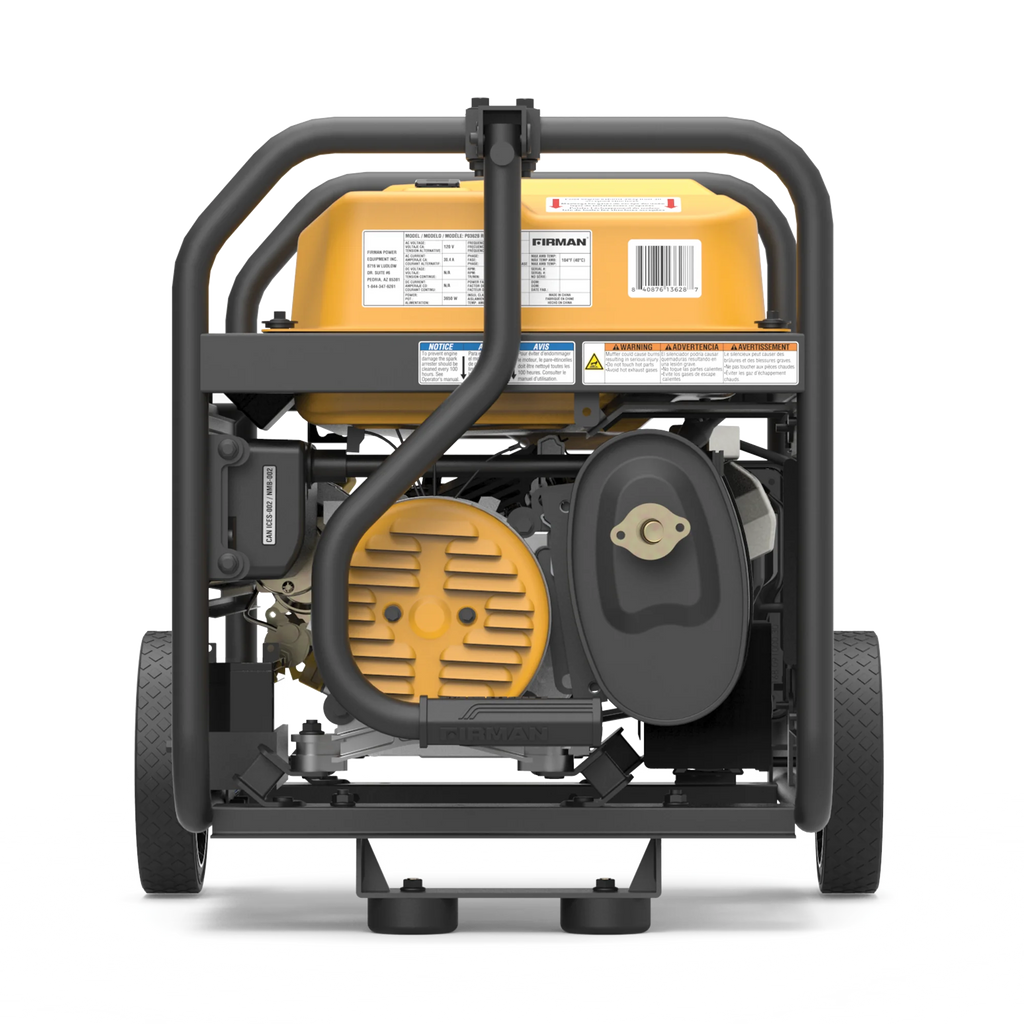 FIRMAN Portable Gas Generator 4550/3650 Watt, Remote Start And CO Alert - P03628