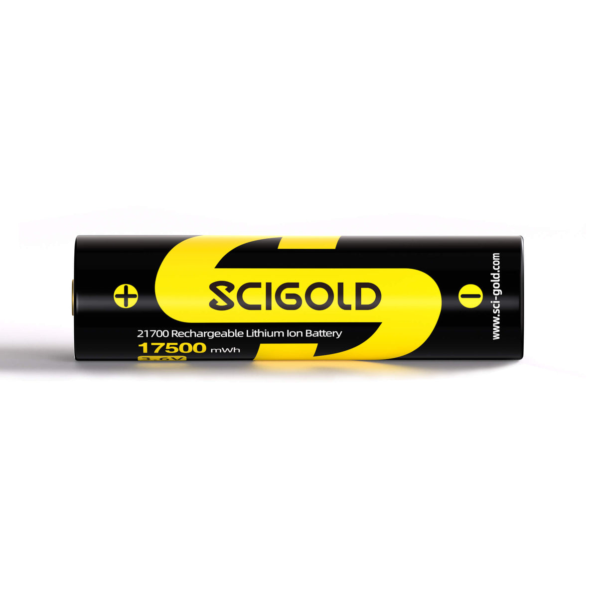 Scigold 21700 Li-ion 17500mWh Protected Button Top Battery, 6 Pack - SG-B00A-2102#3