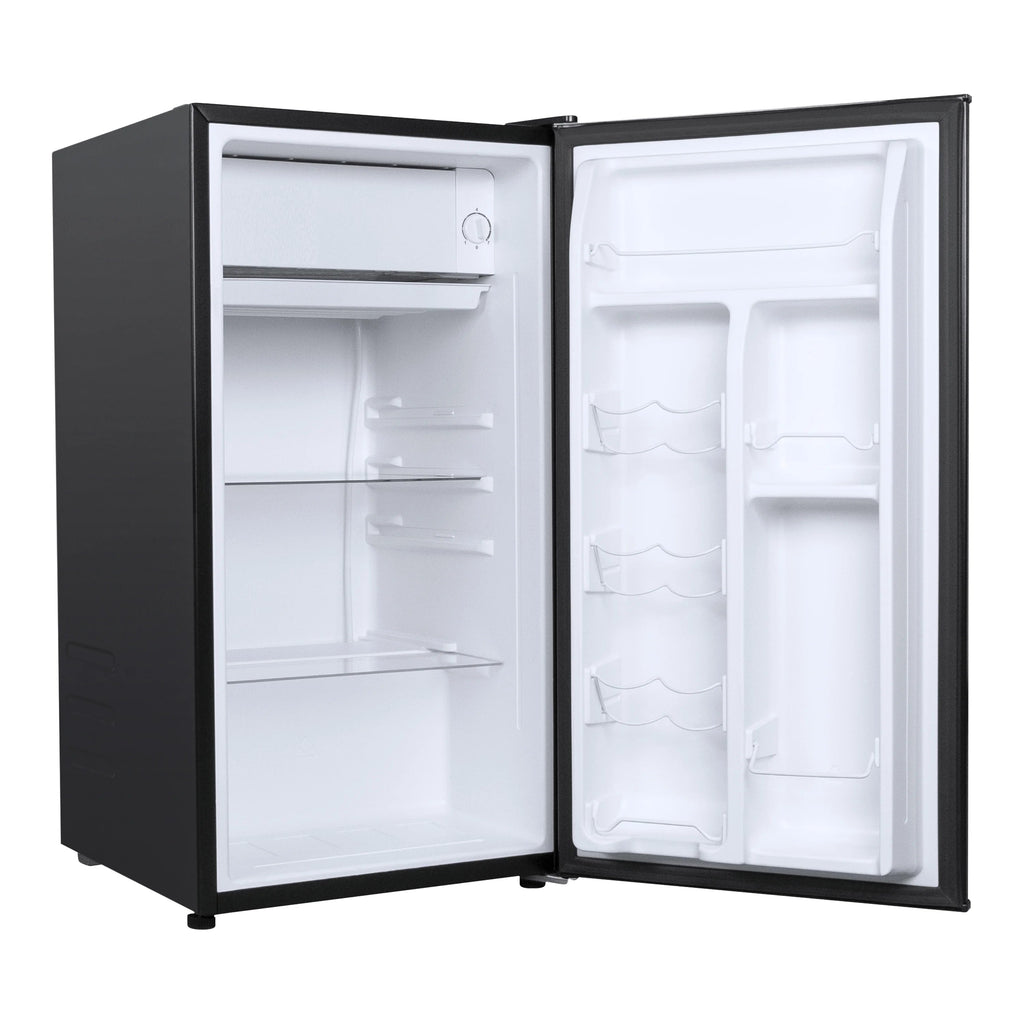 Galanz 3.3 Cu Ft One Door Mini Fridge, Black