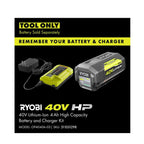 RYOBI 40V Brushless 16 in. Cordless Battery Chainsaw