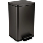 13.2 Gallon Stainless Steel Step Kitchen Trash Can With Odor Control