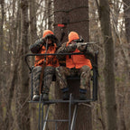 21-Foot 2-Person Ladder Treestand With Adjustable Shooting Rail